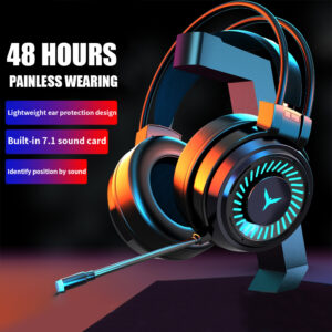 Gamer Headset Gaming Headphones With Microphone For Computer For PC