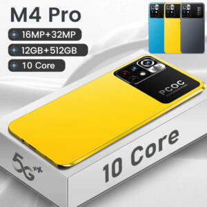 M4pro 6.7inch 12+512gb MTK6889 CPU Hd+1440*3040 Fullscreen 5G