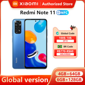 Xiaomi Redmi Note 11 Smartphone Snapdragon 680 Octa Core 33W Pro Fast