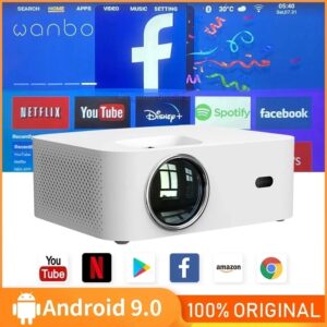 Global Wanbo X1 Pro Projector 4K Android 9.0 Support 1080P Mini LED