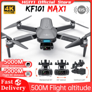 HGIYI KF101 Max Drone 4K Professional 5G WIFI Dron HD EIS Camera Anti