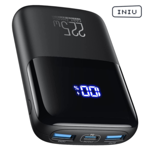 INIU 22.5W Power Bank PD 10000mAh Fast Charge Portable Charger With