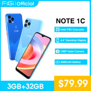 FIGI Note1c Android 11 6.6" HD+ Screen Smartphone 3GB 32GB Quad Core