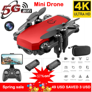 Jimitu RC Drone With 4K HD Aerial Photography Camera Quadcopter Long