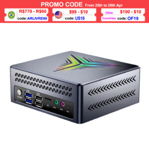 JK01 Gaming Mini PC Intel Jasper Celeron N5095 8G / 16G 256G / 512G