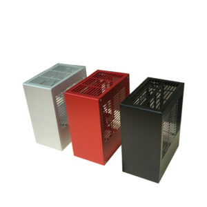 K39 All Aluminum A4 Chassis Small Desktop Computer Case Supports I5