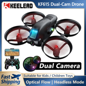 KF615 RC Drone With 4K Dual Camera 2.4G WIFI FPV Optical Flow