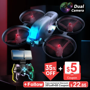 KF615 RC Drone With 4K Dual Camera 2.4G WIFI FPV Optical Flow