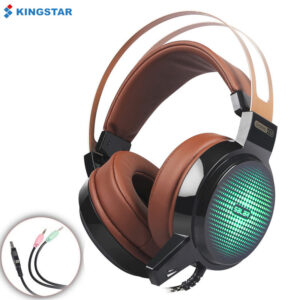 Kingstar Salar C13 Gaming Headset Wired Headphones With Mic LED Light