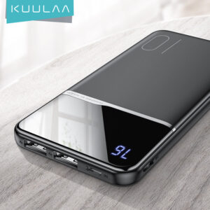Kuulaa Power Bank 10000mAh Dual USB Power Bank For Redmi Note 9 Pro