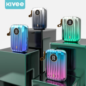 Kivee 22.5W Power Bank Wite LED 10000mAh Portable Fast Charging