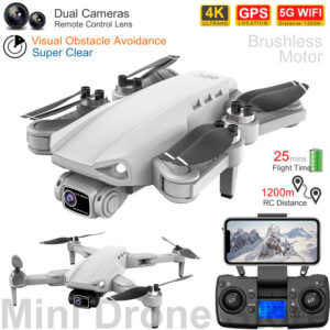 L900pro HD Visual Obstacle Avoidance White Brushless Motor Drone 4K GPS