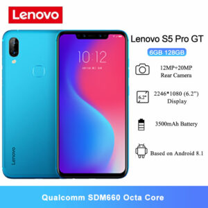 Lenovo S5 Pro GT Notch Screen Mobile Phone 6GB 128GB 20MP Four Cameras
