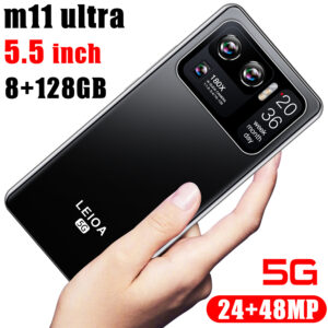 M11 Ultra 5.5 Inch Smart Phone 64GB / 128GB Face Fingerprint Unlock
