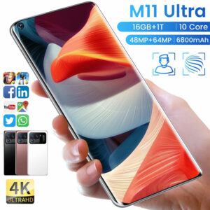 M11 Ultra 7.3 Inch Smartphone 16gb+1tb 6800mAh 5G Unlocked Mobile