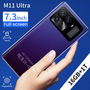 M11 Ultra 7.3inch Smartphone 5G Network 16gb+1tb 6800mAh 64MP Camera