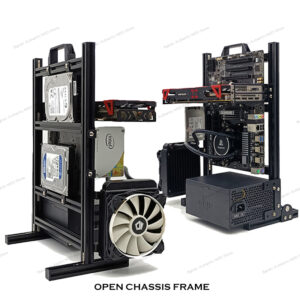 MOD Open Style Computer Case Frame,vertical Chassis Shelf,diy Desktop