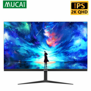 MUCAI 24 27 Inch Monitor 2K 75HZ Desktop PC LCD Display Gaming Flat