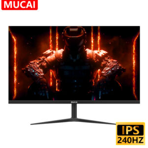 MUCAI 24 Inch Monitor 240HZ LCD Display PC IPS FHD Desktop Gamer
