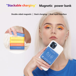 Magnetic Wireless Mini Fast Stackable Charger Power Bank For IPHONE12