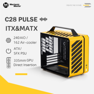 Mechanic Master C28 PULSE ITX / MATX Motherboard / Full Tower / Water