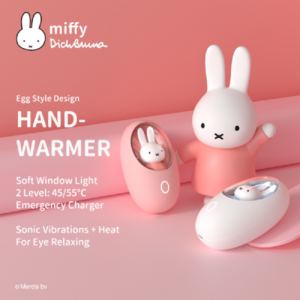 Miffyxmipow Egg Shape Design Rechargeable Hand Warmer Comes With Window