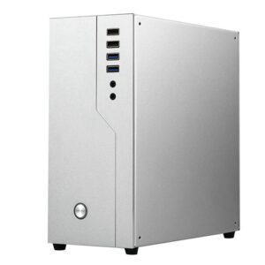 Mini ITX Computer Case All Aluminum Soft HTPC Office Single Slot PCIE