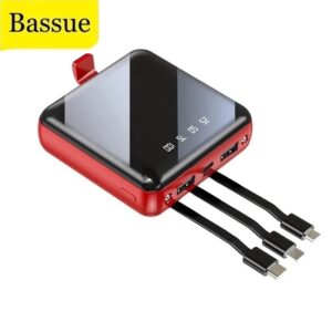 Mini Power Bank 20000mAh Mirror Screen LED Digital Display Powerbank