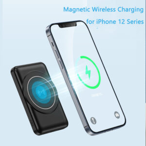 Mini Power Bank 5000mAh Magnetic Qi Wireless Charger 22.5W Fast