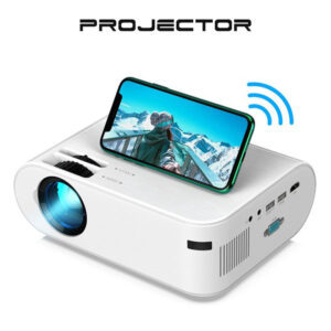 Mini Projector 5500 Lumens LED Portable Projector HD 1080P Outdoor