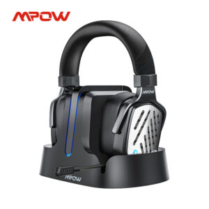Mpow T1 2.4ghz Wireless Gaming Headsets With 3D Surround Sound