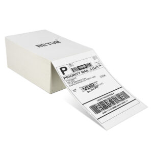 NETUM Desktop Thermal Label Paper Thermal Barcode Label For Shipping