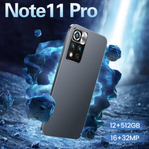 Note11pro 12+512gb 6.7inch Fullscreen 16+32mp 6800mAh Unlocked Android