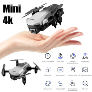 Mini Drone Optical Flow Obstacle Avoidance UAV Aerial HD 4K Dual Camera
