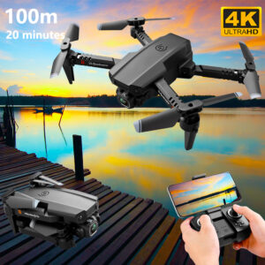 Mini RC Drone 4K HD Wide Angle Camera 1080P WIFI Fpv Dron Quadcopter