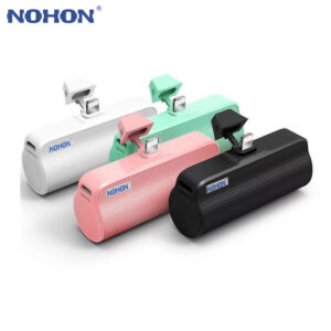 NOHON Wireless Mini Power Bank 3000mAh Portable Charger External