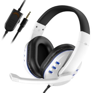 PC Gaming Headsets For PS4 PS5 3D Stereo Bass Gamer Headphones With