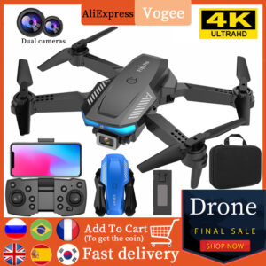 RC Quadcopter Mini Drone WIFI FPV With Wide Angle HD 4K 1080P Camera
