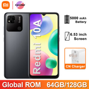 Xiaomi Redmi 10A 64GB / 128GB 10 A Smartphone Helio G25 Octa Core 6.53"