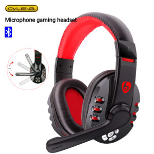 Ovleng V8 1 Bluetooth V5.0 Headphones Gaming Headset Wireless Stereo