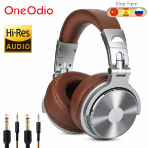 Oneodio Professional Studio DJ Headphones With Microphone Over Ear