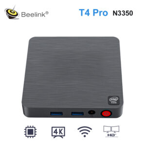 Beelink T4 Pro Intel Lake N3350 WIFI BT4.0 4GB 64GB Windows 10 4K 1000M