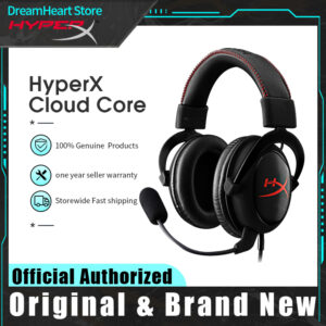 Original HyperX Cloud Core Wired Headset Gaming Headphones