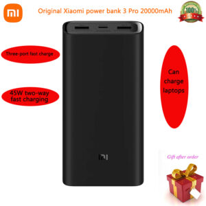 Xiaomi Power Bank 3 20000mAh Pro Plm07zm USB Type C 45W Fast Charging