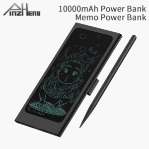 Pinzheng 10000mAh Memo Power Bank Xiaomi Portable Charger Battery Type