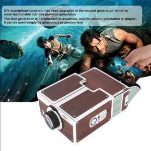 Portable Cardboard Smartphone Projector 2.0 DIY Mobile Phone Cinema