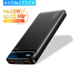 Power Bank 20000mAh PD Type C Fast Charge Power Bank 10000mAh External
