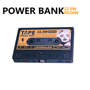 Power Bank 22.5W Fast Charging 20W PD Two Way Fast Charging Powerbank