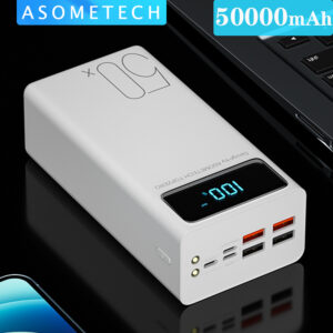 Power Bank 50000mAh Portable Charger LED Light Power Bank