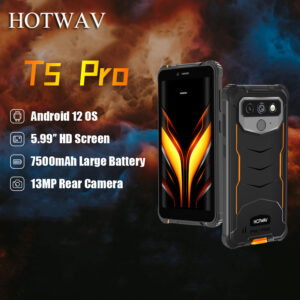 Pre Sale Hotwav T5 Pro IP68 Rugged 4G Smartphone Android 12 MTK6761